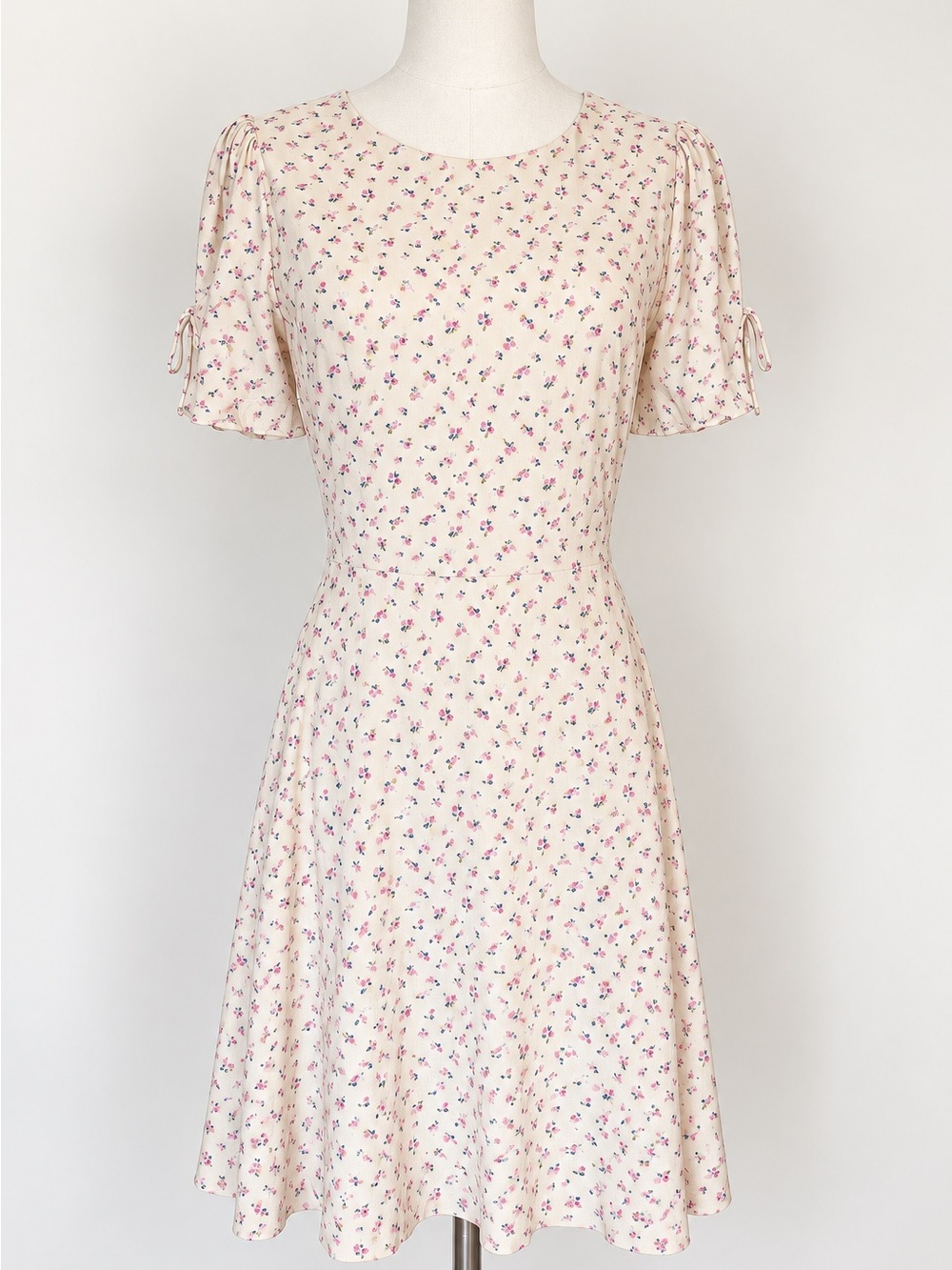 Madewell Tie-Sleeve Retro Dress Dutch Dandelions Floral Size 0 Mini Dress